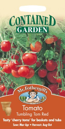Mr. Fothergill's Tumbling Tom Red Cherry Tomato Seeds