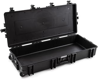 B&W International GmbH Transportkoffer Outdoor Typ 7200 schwarz - wasserdicht nach IP67 Zertifizierung, staubdicht, bruchsicher und unverwüstlich