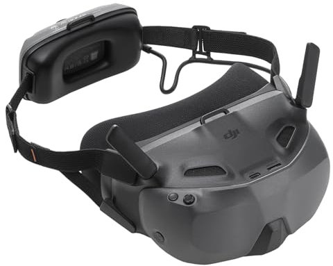 DJI Goggles N3, FPV Goggles mit 1080p ultrabreitem Bildschirm, Immersives Flugerlebnis, FPV Goggles für Drohnen, Wireless Streaming, Goggles für Drohnen, Einsatzbereites Kit, AR Cursor