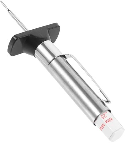 Amosfun Misuratore Di Profondità Del Battistrada Dei Pneumatici Misuratore Di Usura Del Battistrada Dei Pneumatici e Di Profondità Digitale Dei e Di