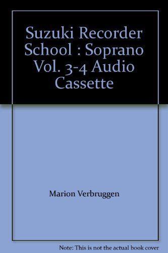 Recorder School V3&4 Sopr Cass: Soprano