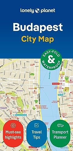 Lonely Planet Budapest City Map: Durable, Waterproof, Easy-Fold Planning Map with Attractions & Walking Tours (Compact City Planning Maps)