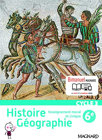 Histoire géographie, enseignement morale et civique 6e cycle 3 - Nouveau programme 2016