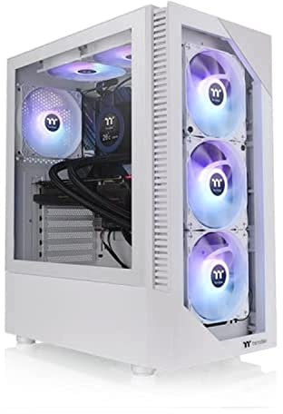 Thermaltake Tt View 200 TG ARGB Snow White CA-1X3-00M6WN-00