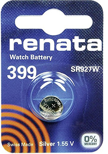 399 (SR927SW) Pila de Botón / Óxido de Plata 1.55V / para Los Relojes, Linternas, Llaves del Coche, Calculadoras, Cámaras, etc