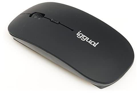 iggual Ratón IGG316771 1600 dpi Negro