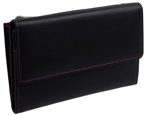 Golunski Leather Ladies Tri-Fold Purse/Wallet