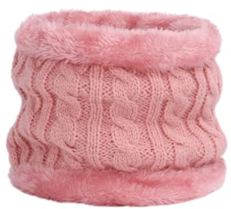 Hileyu Sciarpe per Bambini Scaldacollo in Cotone per Bambini Sciarpe Autunno Inverno Lavorato A Maglia Scaldacollo