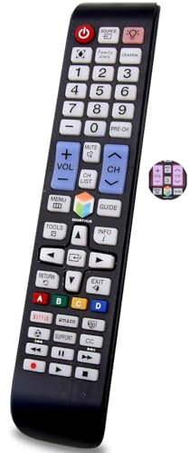 Universal for Samsung TV Remote, Compatible for Samsung Remote Control Smart TV Original with Backlit- No Setup Needed