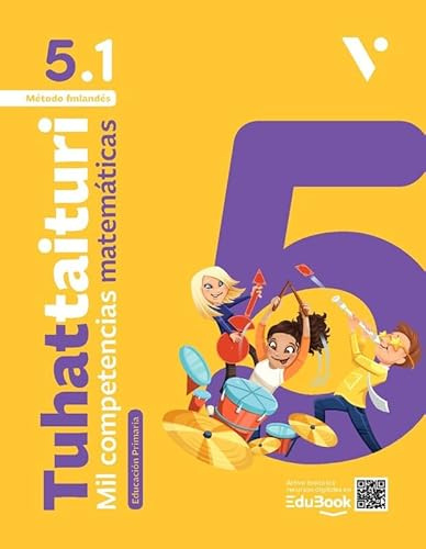 Tuhattaituri 5.1. Matemáticas. Libro+ Fichas. NE