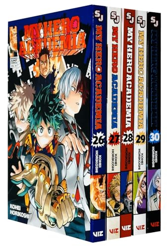 My Hero Academia Volume 26-30 Collection 5 Books Set By Kohei Horikoshi
