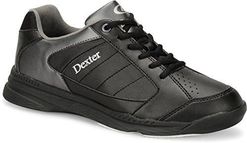 Dexter Men's Ricky IV Wide Bowling Shoes, Black/Alloy, Size 6.5