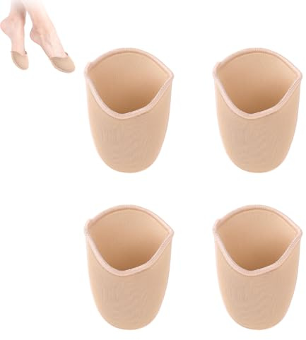 2 Paia Protezioni per Dita dei Piedi per Scarpe,Cuscinetti per Dita Delle Scarpe da Punta Lunghe,Protezioni Morbide per le Dita dei Piedi di Danza Classica,Salvapunte per Scarpe per Donne e Ragazze