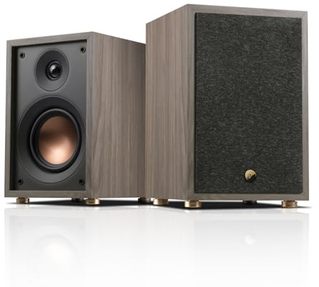 HiVi-Swans Oasis 140 Passive HiFi Bookshelf Speakers, 4'' Bass 20mm Tweeter Hifi Speakers, 4Ω 10-50W Hifi Speakers Pair