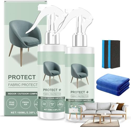 Protettore multiuso per tessuti, spray multiuso per tessuti, protezione a lunga durata per tessuti (2, set)