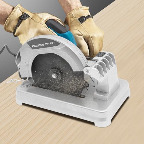 Metallskärsåg 1 200 W, metallskärning kapsåg 5 200 RPM, metallskärning kapsåg 0–45° skärvinkel, skärtjocklek 0–50 mm, för skärning av trä, stål, väggar