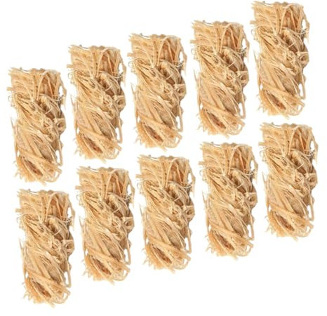 BESTonZON 12piezas Fuego De Madera De Cera para Fogatas Naturales para Parrilla y Exteriores Rápido y Práctico