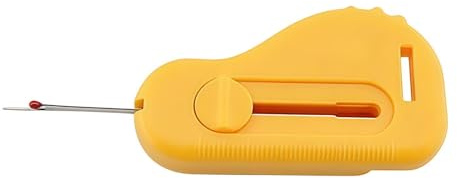 Separatore di cuciture – ago compatto retrattile, strumento di rimozione di punti preciso per ricamo, maglieria, tessuto di riparazione, set sicuro e portatile per ritoccare vestiti