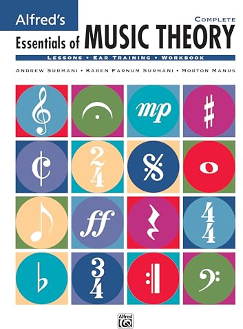 Alfred's Essentials of Music Theory, Complete (Lessons * Ear Training * Workbook)-------------- (CD's Not Included)