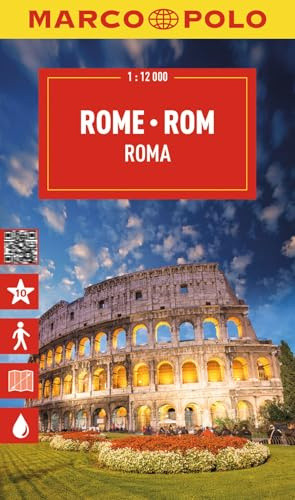 Rome Marco Polo City Map: Pocket size,detailed, street map of Rome