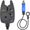 Spro Bissanzeiger elektronisch Hanger Komplett Set - C-Tec One Alarm Combi Blue