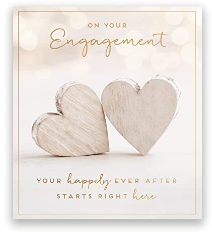 Pigment - Love Unlimited - Engagement Card - Wedding Card - Cards and Envelopes - SC Certified - Made in the UK - 160 x 176