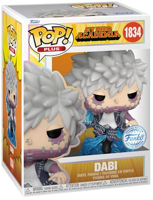 Funko Pop! Plus Animation: MHA - Dabi - 1/6 Quote For Rare Chase Variant - Glow In The Dark - My Hero Academia - Vinyl Collectible Figure - Gift Idea - Official Merchandise - Anime Fans