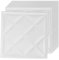 LeapBeast 10PCS 3D Carta da Parati Mattoni,pannelli decorativi 3d per parete,Autoadesiva Wallpaper Brick, Impermeabile Spessore Wallpaper per Cucina Ufficio TV Sfondo (Bianco-1)