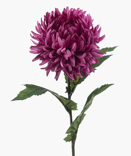 artplants.de Konstgjord blomma Krysantemum SAXLER, lila, 55 cm