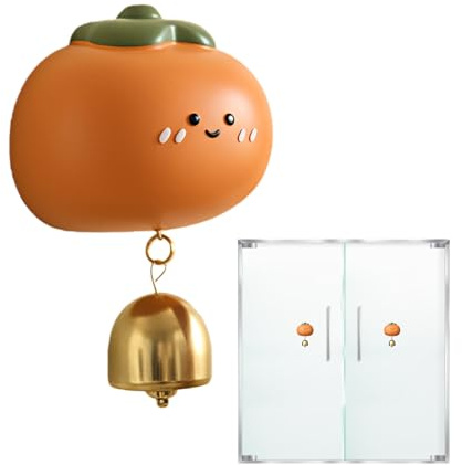 Campana para apertura de puerta – Imanes de resina para, campanilla de viento de latón para decoración de puerta de casa, puertas delanteras, entrada, granja, jardín, patio, porche, interior y