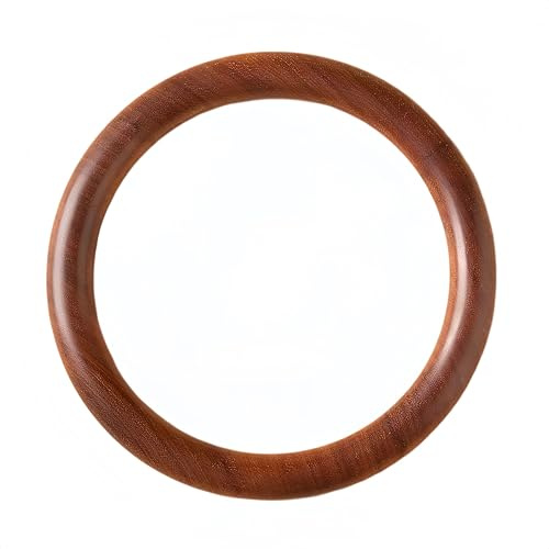 LWDXQQTX persikoträ armband, metafysiskt trä pärlhalsband naturligt hantverk kinesisk stil handornament