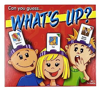 What’s Up? Family Board Game – Fast-Paced Word Guessing Party Game for Kids & Adults, Fun Group Game for 4+ Players Ages 8+