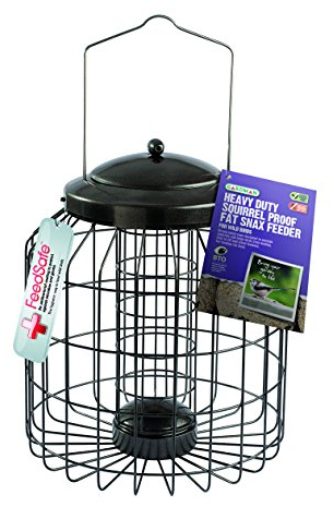 Gardman A01822 Eichhörnchersichere Heavy Duty Futtersäule für Fat Snax