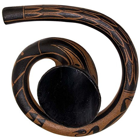 Didgeridoo, Baked wood Didgehorn Maori (Tone F)