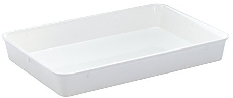 WACA 1406 Auslageschale Präsentationsschale 420 x 280 x 60 mm, Farbe:weiß
