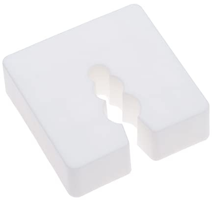 Spessori d'imballaggio piatti per il fai da te - Cuneo distanziatore per livellare, distanziare piastrelle, porte, finestre, installazione - (Confezione da 25) 50x50x15mm in plastica con codice colore