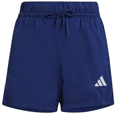 adidas Unisex Kinder Essentials Climacool Shorts, Dark Blue/White, 13-14 Years