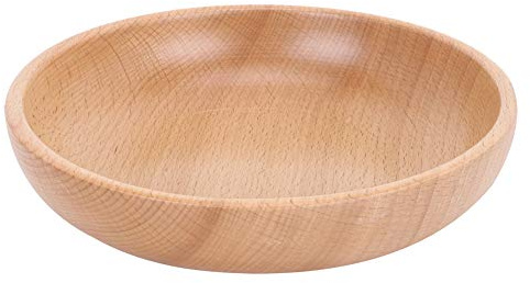 Baxnore Bandeja de Madera para Servir de 20 cm, Bandeja de Madera para Servir té, Bandeja de Madera para té para Desayuno, Bandeja Liviana para Servir, Fuente de Agua Multiusos