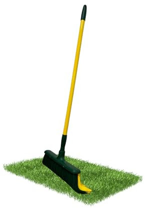 PLANTAWA Pack de Cepillo + Mango Extensible | Cepillo cesped Artificial con Mango Ajustable 0,80/1,40 m | Ideal para Cuidado y Mantenimiento de Césped y Alfombrillas