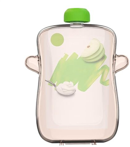 Support de poche à presser – Support de poche alimentaire non toxique pour bébé | Support de poche alimentaire anti-déversement | Support de boîte à lait anti-déversement pour l'alimentation à la