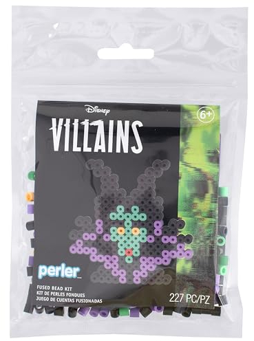 Perler 80-53556 Disney's Maleficent Fused Bead Activity Kit, Multicolor, 227 Pieces