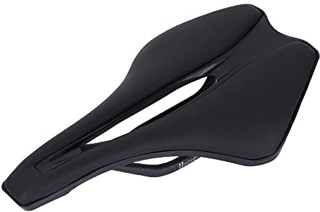 Sella Bici, Sella in MTB Carbonio 130G Ultra Leggera e Confortevole, Sella Bicicletta Ergonomica