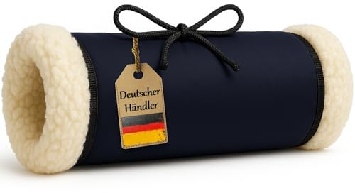 Rollstuhl Handmuffe mit 100% Schurwolle von FabaCare, Rollstuhl Handschuh, extra warme Handwärmer, Handmuff, Wasserdicht, Winddicht, Fingerwärmer, Wollhandschuhe, Fäustling