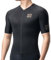 ROCKBROS Herren Damen Fahrradtrikot Kurzarm Radtrikot Rennrad Trikot Schnell trocknend Fahrradbekleidung Atmungsaktiv für Radsport MTB Schwarz L