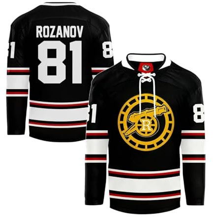 Heated Rivalry Hockey Jersey Shane Hollander & Ilya Rozanov Jersey Men/Women Unisex Long Sleeve Shirts for Fans