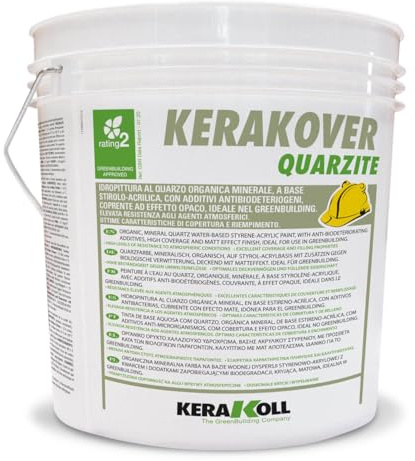 KERAKOVER ECO QUARZITE KERAKOLL BIANCO 14 LT