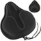 MSDADA 29 x 26cm Sattelbezug Memory Foam Fahrrad für Herren und Damen, Weicher Bequem Atmungsaktive Breiter Fahrradsitzbezug für Mountainbike, Rennrad, Hometrainer Fahrrad