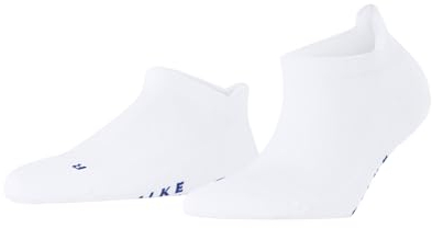 FALKE Damen Sneakersocken Cool Kick Sneaker W Sn weich atmungsaktiv schnelltrocknend kurz einfarbig 1 Paar, Weiß White 2000, 39-41