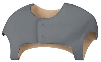 Double D'épaule pour Femmes et Hommes Support Orthèse d'Epaule en Cachemire Chauffe-épaule Protège Epaule Epais Hiver Chaud Bandage D'épaule Elastique Epaulettes Anti-froid