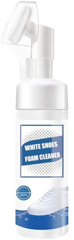 GZDAOXIA 1 pezzi Kit pulizia per scarpe,200ml sbiancante scarpe,con spazzola per scarpe, per pulizia scarpe bianche,sneaker,tela,per cura delle